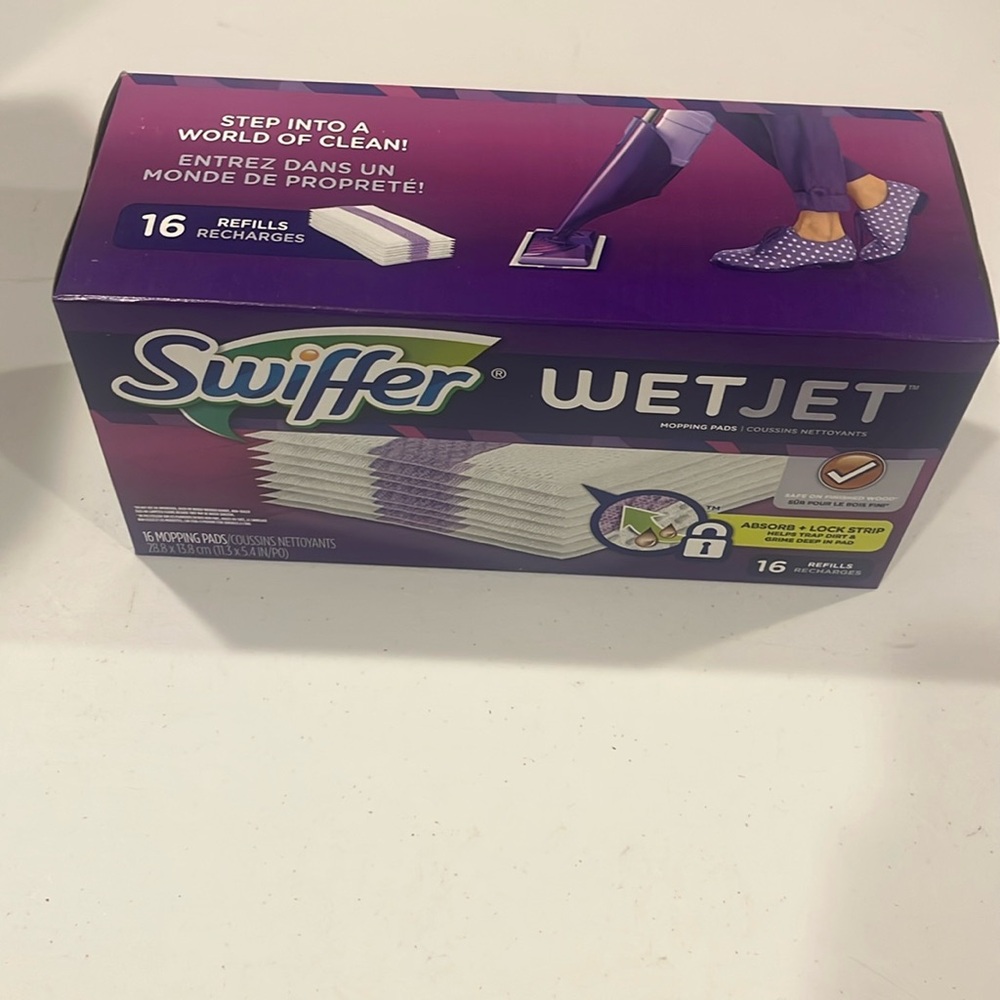 Swiffer wet jet mopping pads